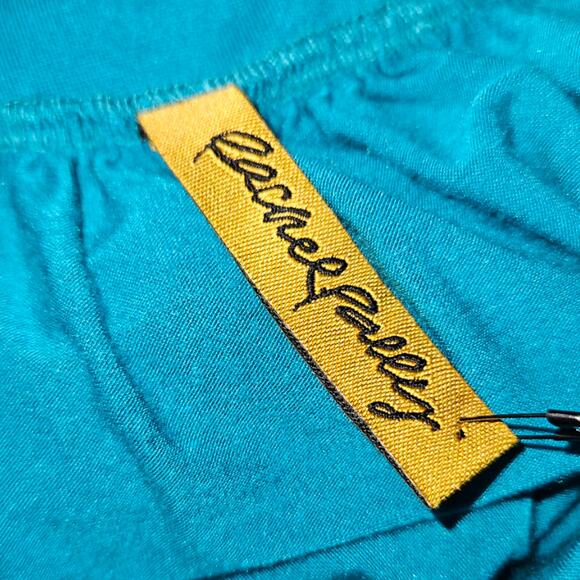 Rachel Pally Teal Halter Maxi Jersey Dress sz Small - Picture 5 of 6